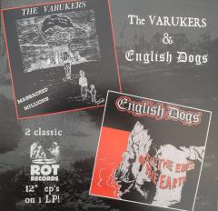 Varukers & English Dogs - split LP