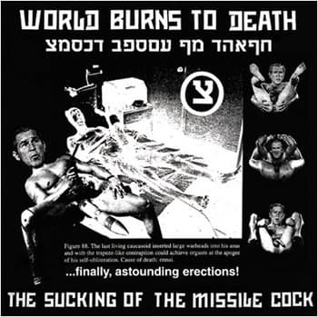 World Burns To Death - The Sucking Of The Missile Cock - LP (blue)